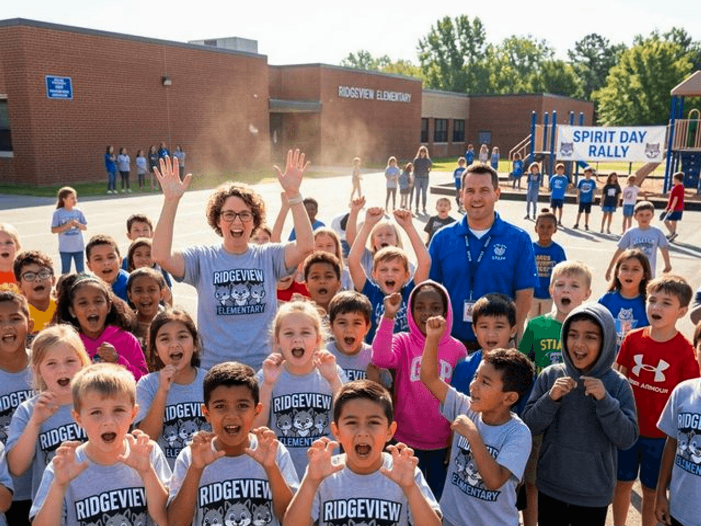 School spirit wear fundraiser product story