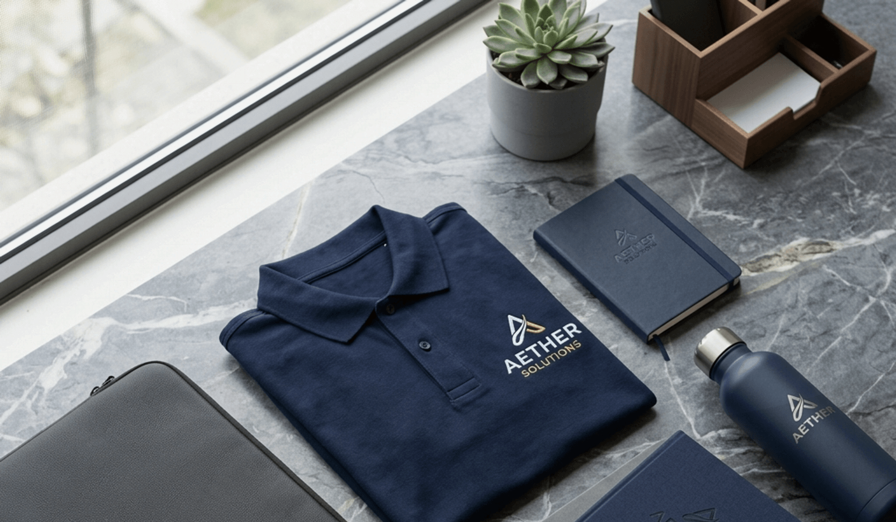Company swag and branded merchandise store